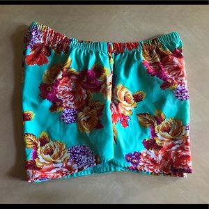 Floral shorts